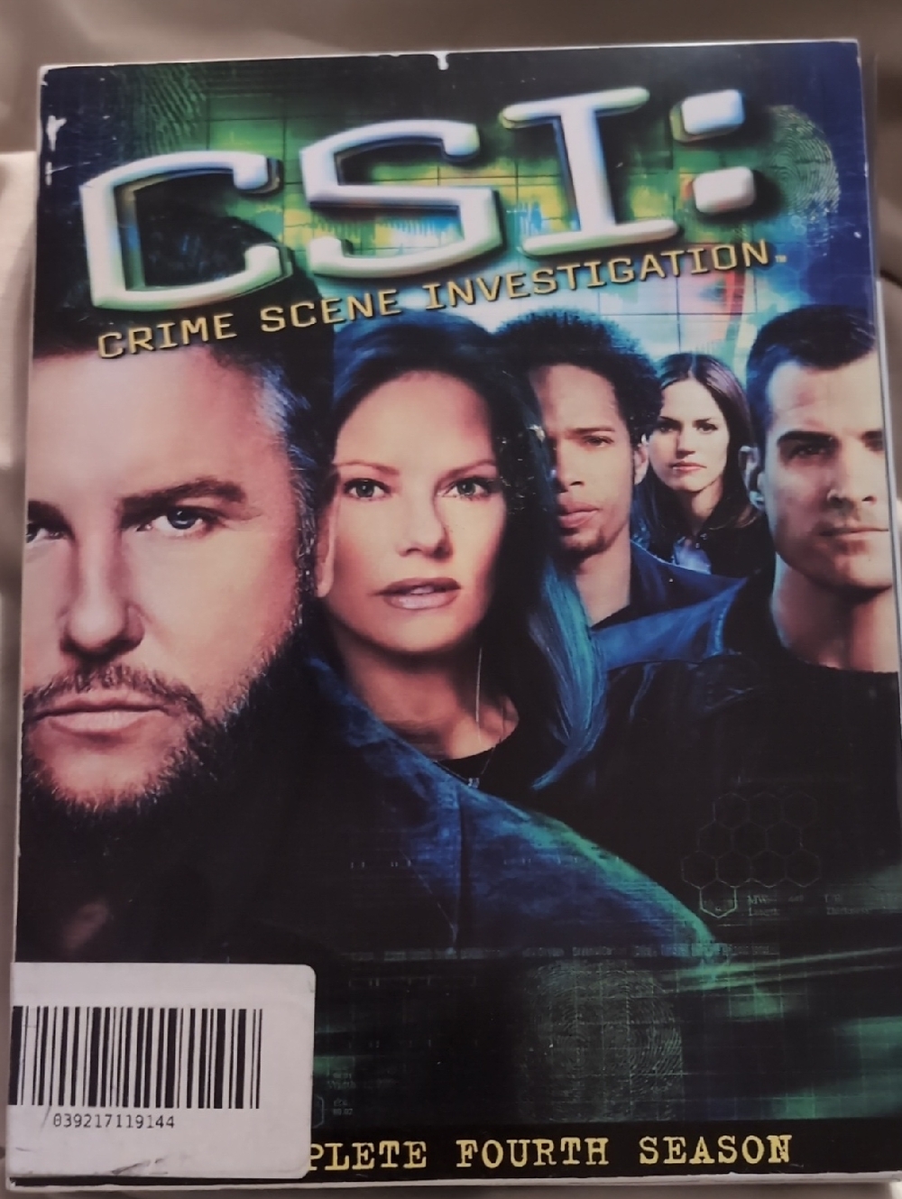 CSI: Crime Scene Investigation - Complete Fourth Season (DVD) - Teal & Black